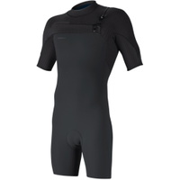 Mens Hyperfreak 2mm Chest Zip Shorty Fato De Mergulho